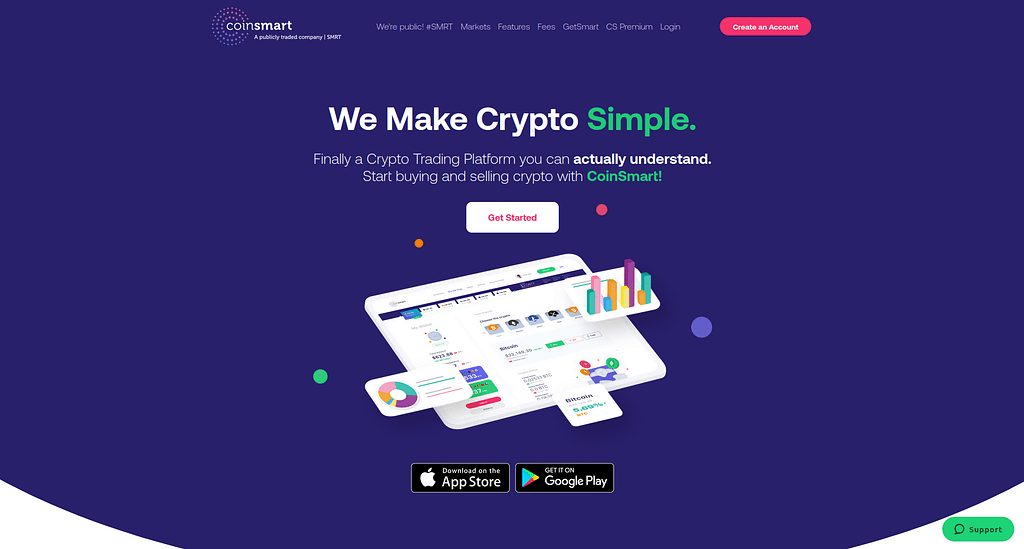 CoinSmart Homepage