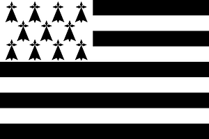 Bretagne (Brittany) Flag