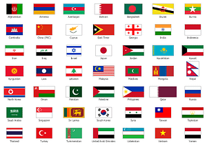 Asia Flag