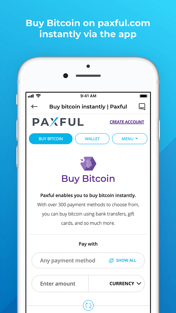 Buy Bitcoin With Cash Instantly On Paxful