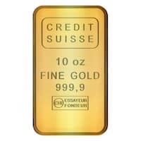 Credit Suisse 10 oz Fine Gold Bar