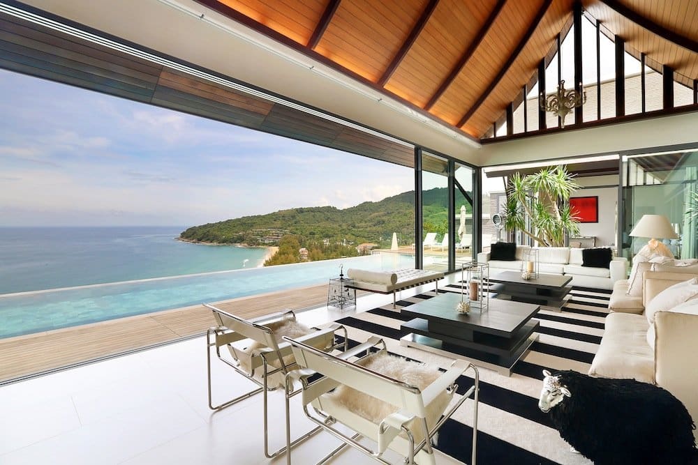 Luxury Villa In Phuket Living Room