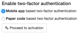 Two Factor Security Authentication